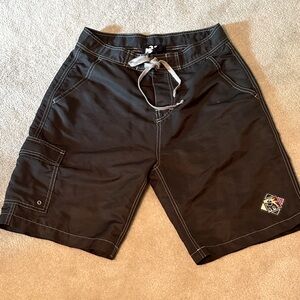 Vintage The Hundreds Board Shorts Adam Bomb logo Men’s size 32.